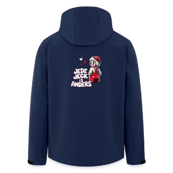 Carnaval Clown Jeck Kölle Alaaf Köln Kölsch Lustig - Veste softshell homme en polyester recyclé Stanley/Stella - marine - Dos - AI Model Male 185 light (185cm)