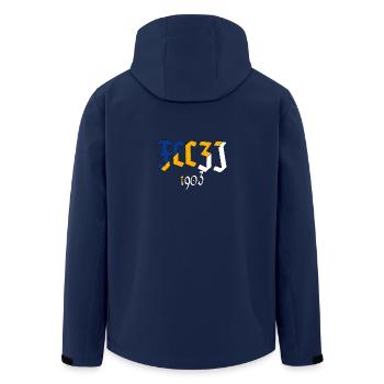 FCCZJ 1903 - Veste softshell homme en polyester recyclé Stanley/Stella - marine - Dos - AI Model Male 185 light (185cm)
