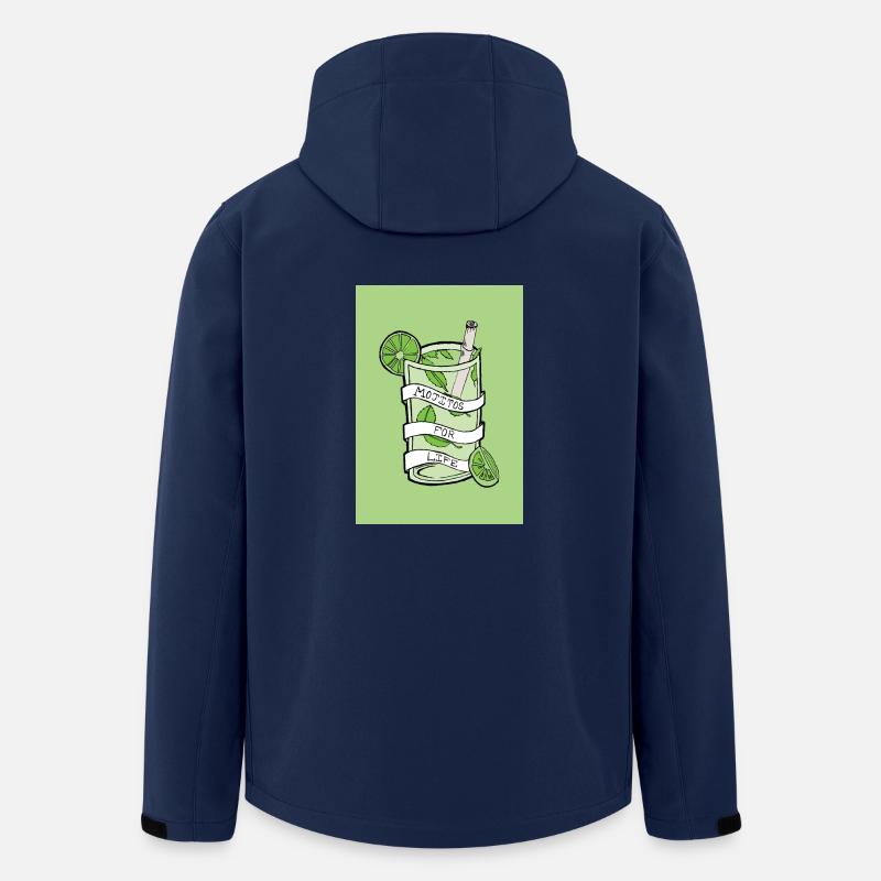mojitos - Men’s Recycled Softshell Jacket by Stanley/Stella - navy