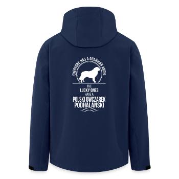 POLSKI OWCZAREK PODHALANSKI Guardian Wilsigns - Veste softshell homme en polyester recyclé Stanley/Stella - marine - Dos - AI Model Male 185 light (185cm)