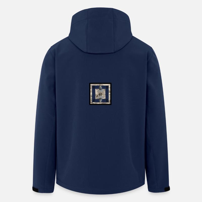 antiken griechenland - Recycelte Männer Softshell-Jacke von Stanley/Stella - Navy