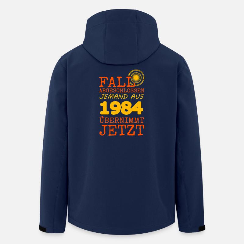 Fall 1984 - Recycelte Männer Softshell-Jacke von Stanley/Stella - Navy