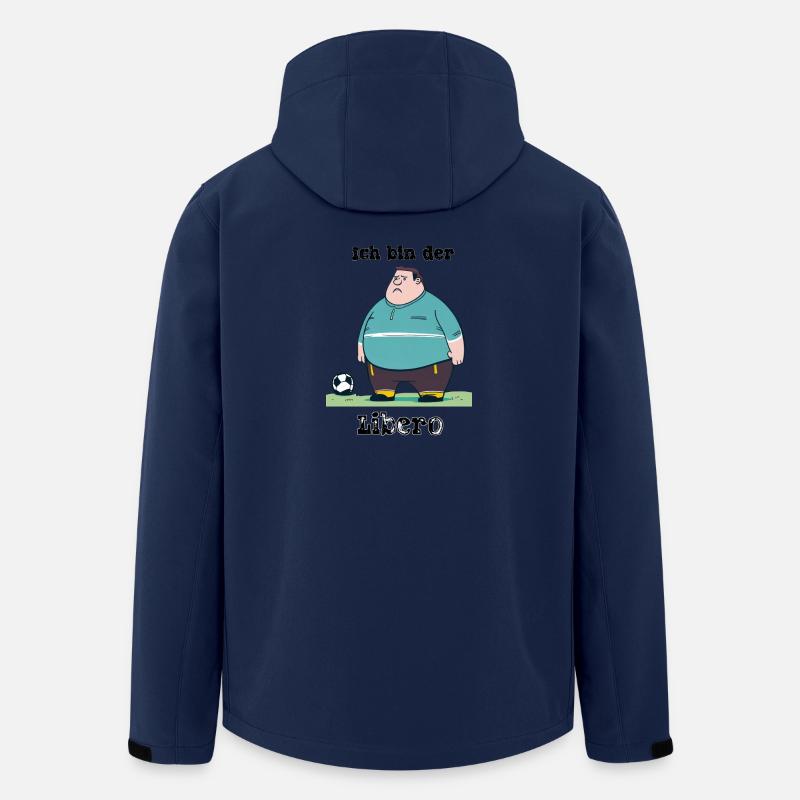 Libero - Recycelte Männer Softshell-Jacke von Stanley/Stella - Navy
