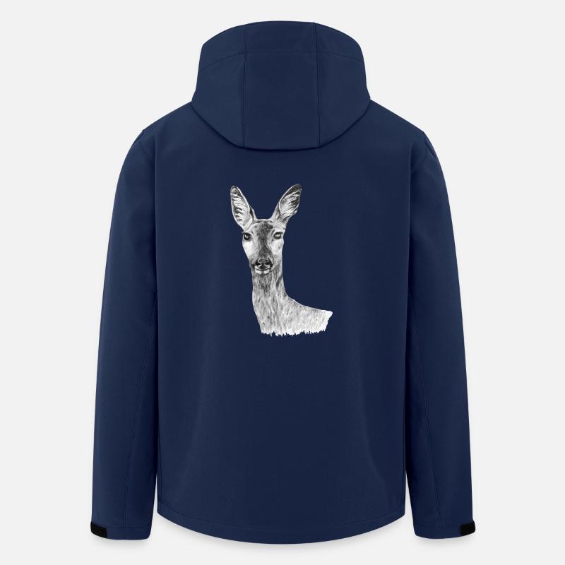 Rogen - Recycelte Männer Softshell-Jacke von Stanley/Stella - Navy