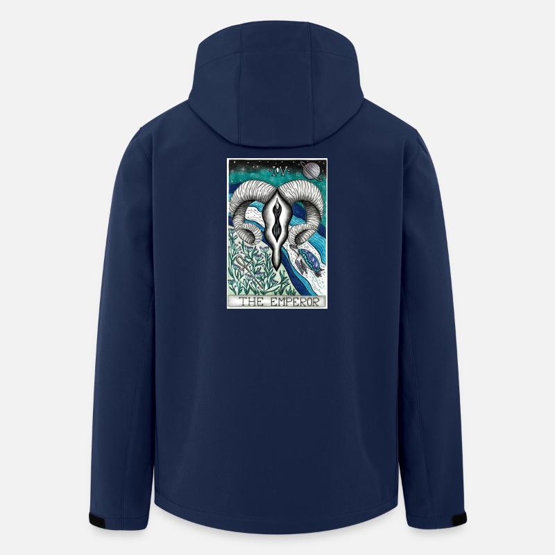 The Emperor - Recycelte Männer Softshell-Jacke von Stanley/Stella - Navy