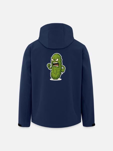 Gurken-Attacke - Recycelte Männer Softshell-Jacke von Stanley/Stella - Navy