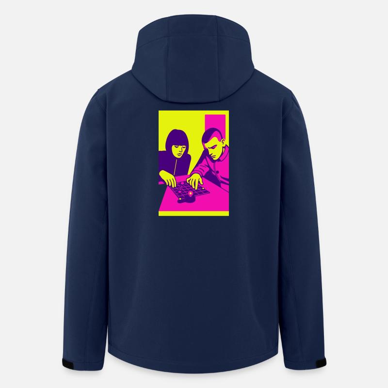 Future Game - Recycelte Männer Softshell-Jacke von Stanley/Stella - Navy