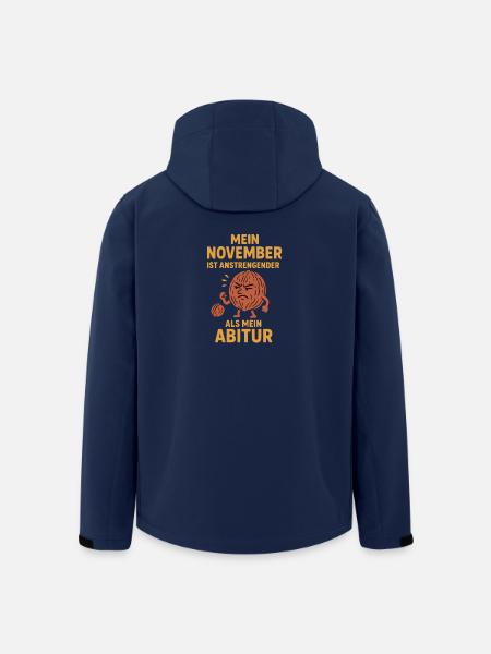 No Nut November - Recycelte Männer Softshell-Jacke von Stanley/Stella - Navy