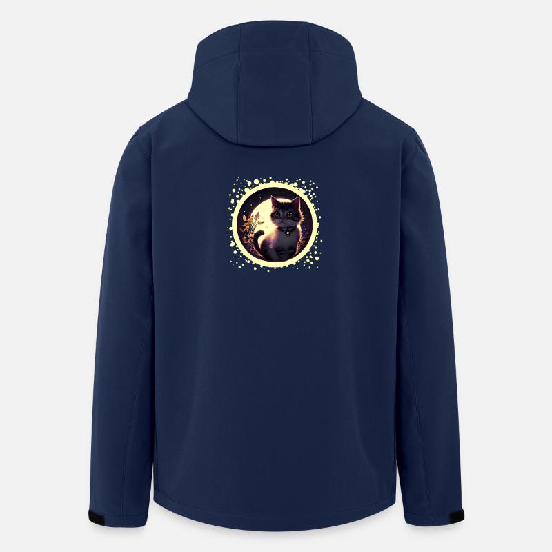 Süßes Miau - Recycelte Männer Softshell-Jacke von Stanley/Stella - Navy