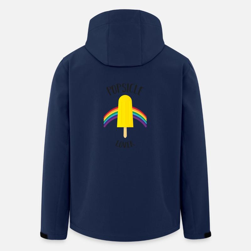 POPSICLE LOVER - Recycelte Männer Softshell-Jacke von Stanley/Stella - Navy