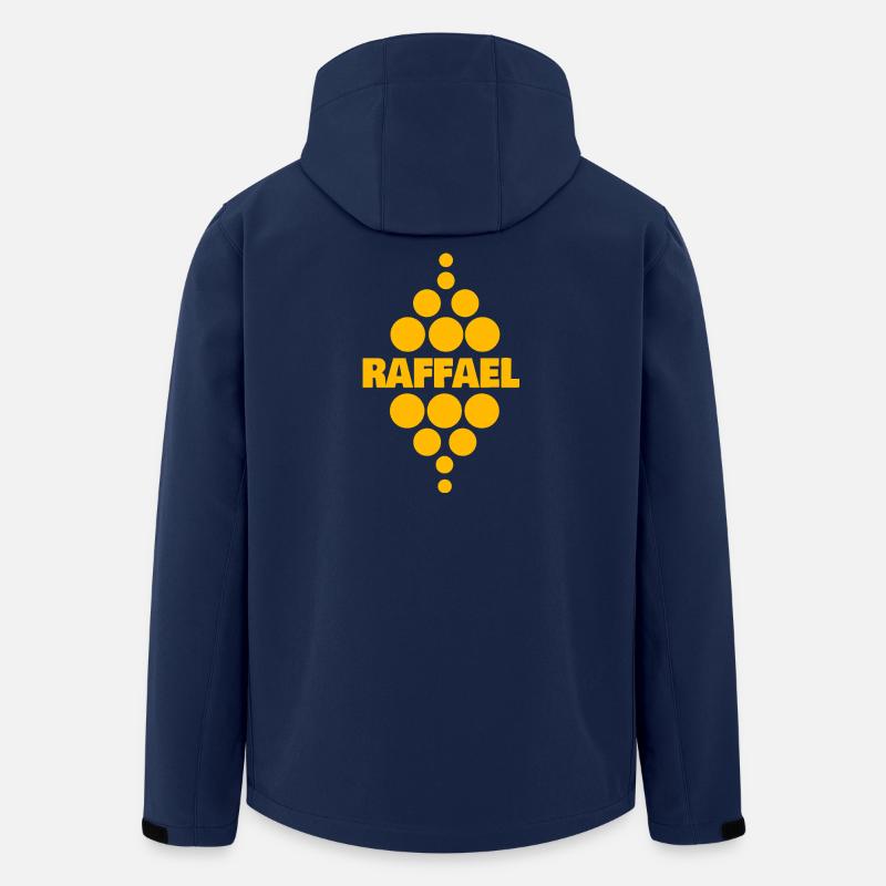 Raffael als Vorname - Recycelte Männer Softshell-Jacke von Stanley/Stella - Navy