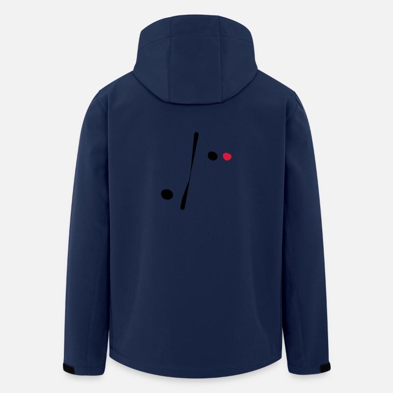 miro Interpretation - Recycelte Männer Softshell-Jacke von Stanley/Stella - Navy