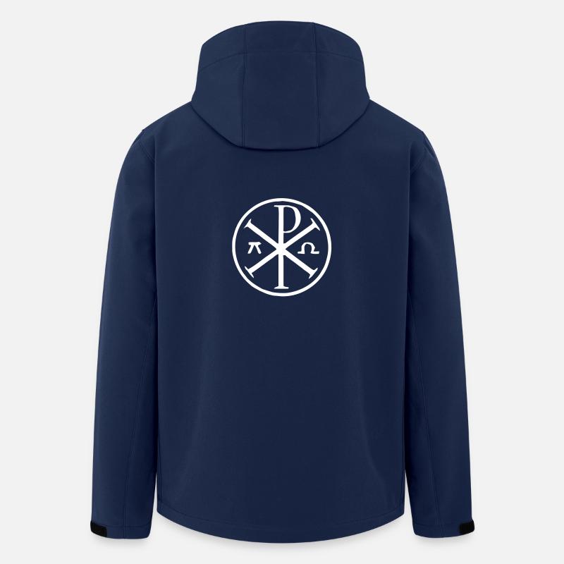 Alpha-Omega - Recycelte Männer Softshell-Jacke von Stanley/Stella - Navy