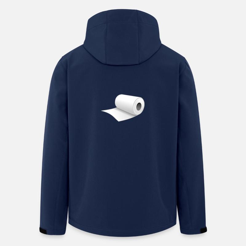 Toilettenpapier - Recycelte Männer Softshell-Jacke von Stanley/Stella - Navy