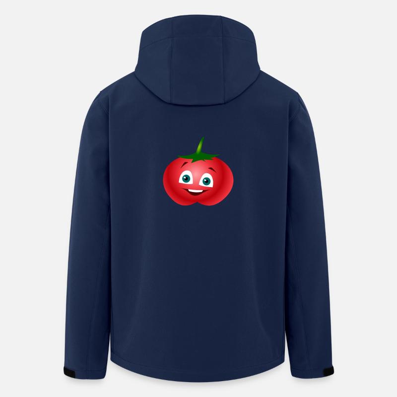 tomate tomates tomate légume légumes4 - Veste softshell homme en polyester recyclé Stanley/Stella - marine