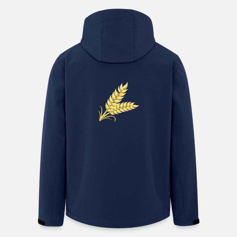 Weizen - Recycelte Männer Softshell-Jacke von Stanley/Stella - Navy