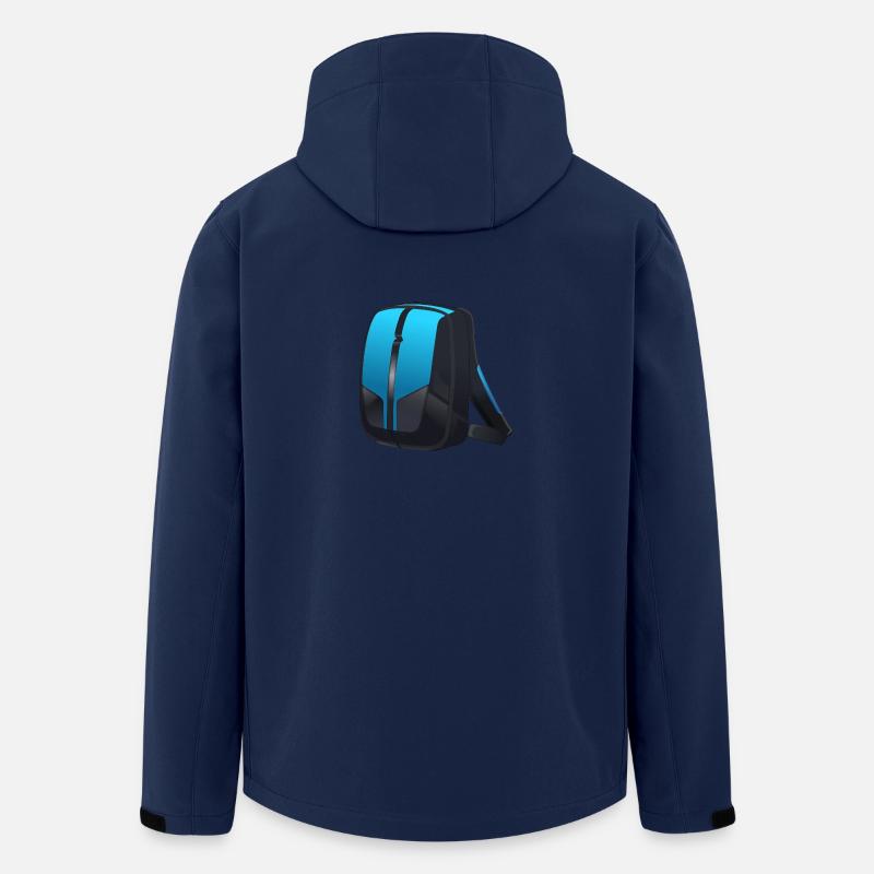 backpack - Men’s Recycled Softshell Jacket by Stanley/Stella - navy