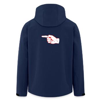 index - Veste softshell homme en polyester recyclé Stanley/Stella - marine - Dos - AI Model Male 185 light (185cm)