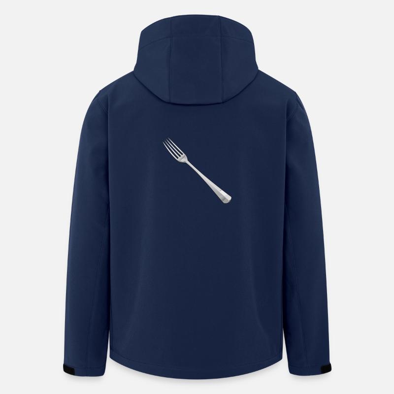 fork - Men’s Recycled Softshell Jacket by Stanley/Stella - navy