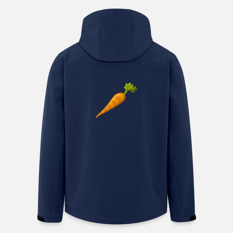 Karotte! - Recycelte Männer Softshell-Jacke von Stanley/Stella - Navy