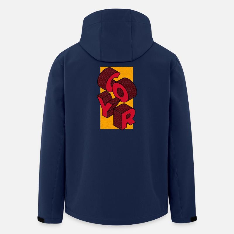 COYR (Come On You Reds) - Recycelte Männer Softshell-Jacke von Stanley/Stella - Navy