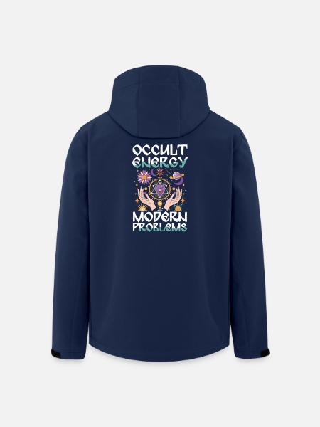 Occult Energy Modern Problems Okkulte Energie - Recycelte Männer Softshell-Jacke von Stanley/Stella - Navy