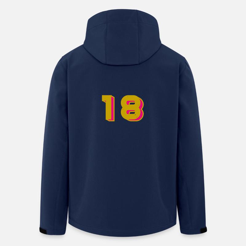 18 - Men’s Recycled Softshell Jacket by Stanley/Stella - navy
