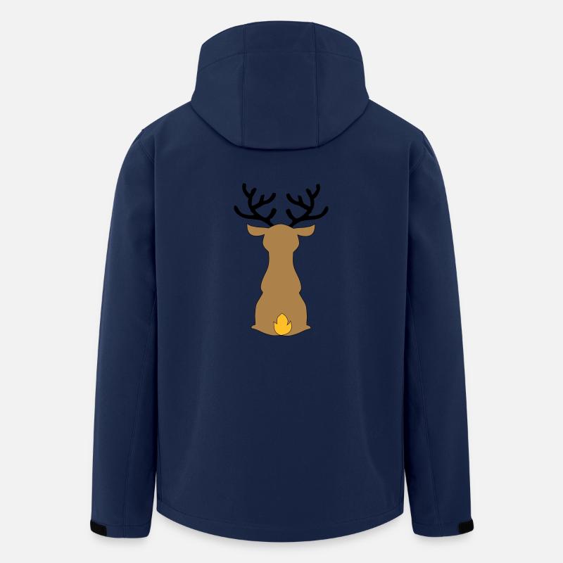 Weihnachten - Recycelte Männer Softshell-Jacke von Stanley/Stella - Navy