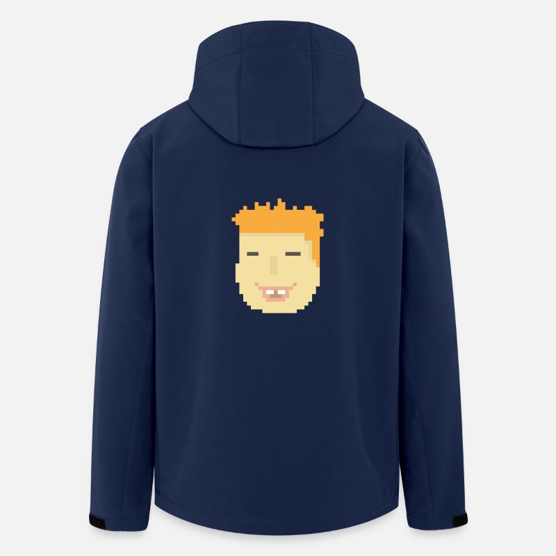 Junge - Recycelte Männer Softshell-Jacke Discoverer von Stanley/Stella - Navy