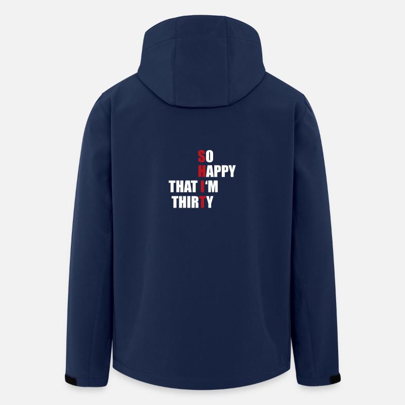 30 - Recycelte Männer Softshell-Jacke von Stanley/Stella - Navy