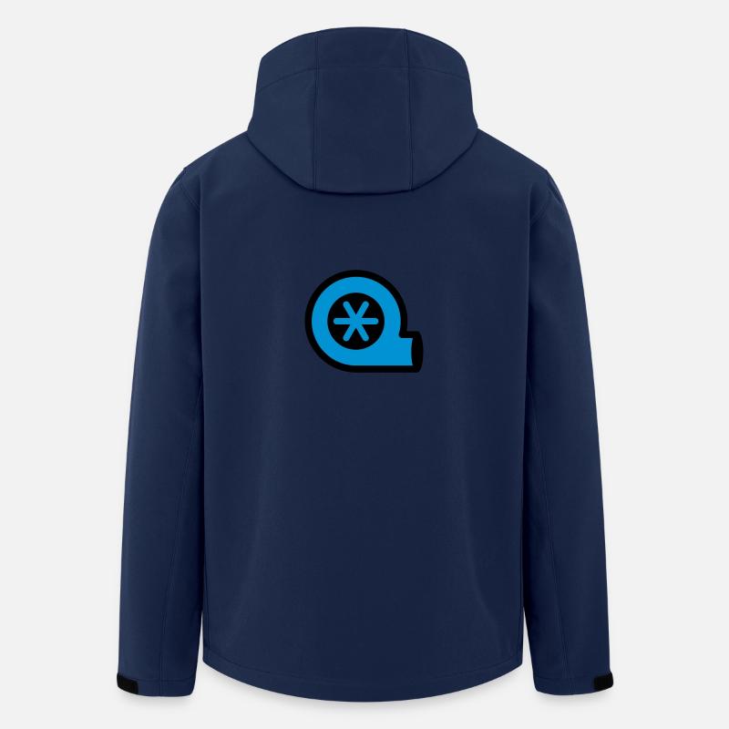 Turbo - Recycelte Männer Softshell-Jacke von Stanley/Stella - Navy