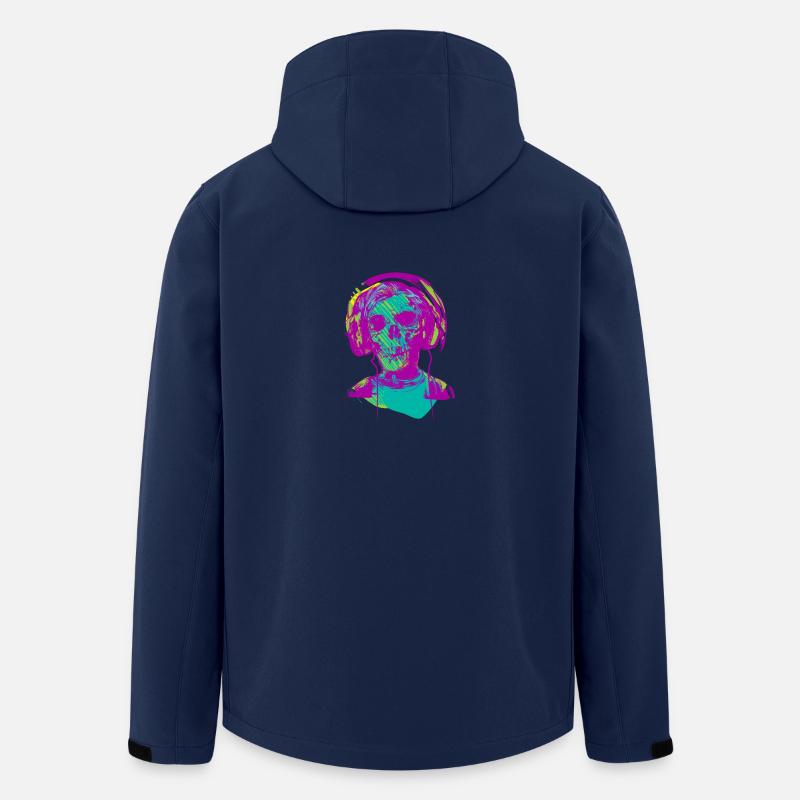 -Musik - Recycelte Männer Softshell-Jacke von Stanley/Stella - Navy