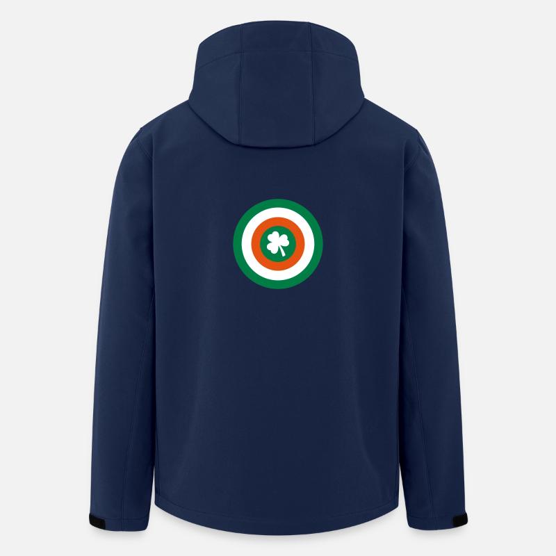 eire - Recycelte Männer Softshell-Jacke von Stanley/Stella - Navy