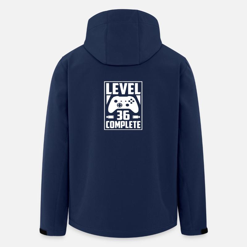 Niveau 36 Terminé - Veste softshell homme en polyester recyclé Stanley/Stella - marine