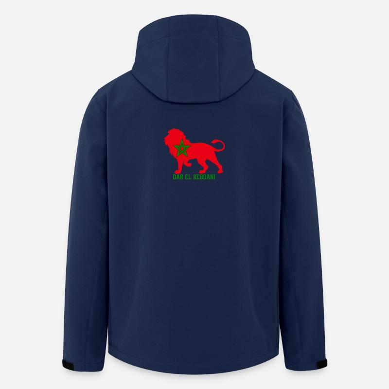 DAR EL KEBDANI - Recycelte Männer Softshell-Jacke von Stanley/Stella - Navy
