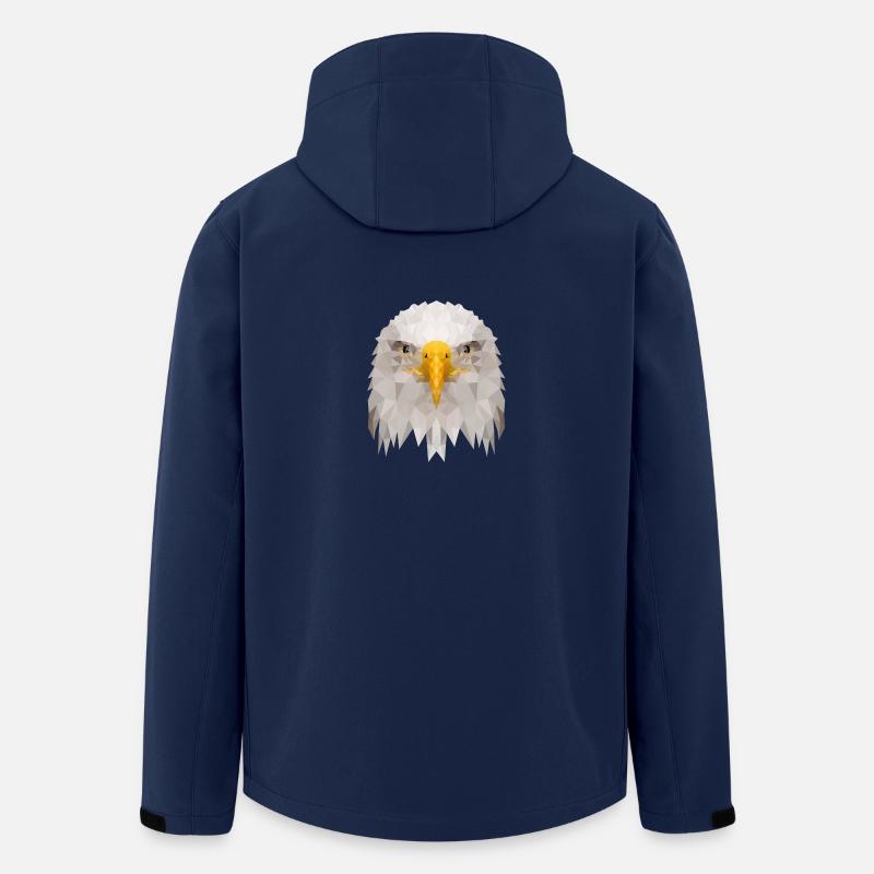 Eagle - Men’s Recycled Softshell Jacket by Stanley/Stella - navy