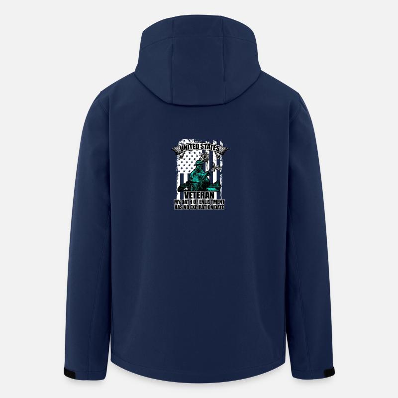 US veteran - Recycelte Männer Softshell-Jacke von Stanley/Stella - Navy