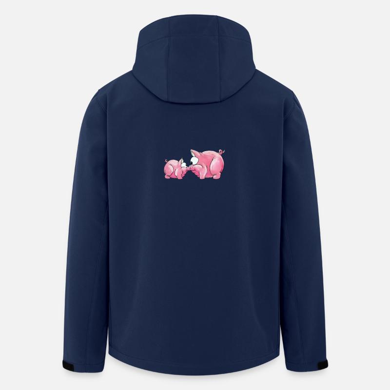Piggies - Veste softshell homme en polyester recyclé Stanley/Stella - marine