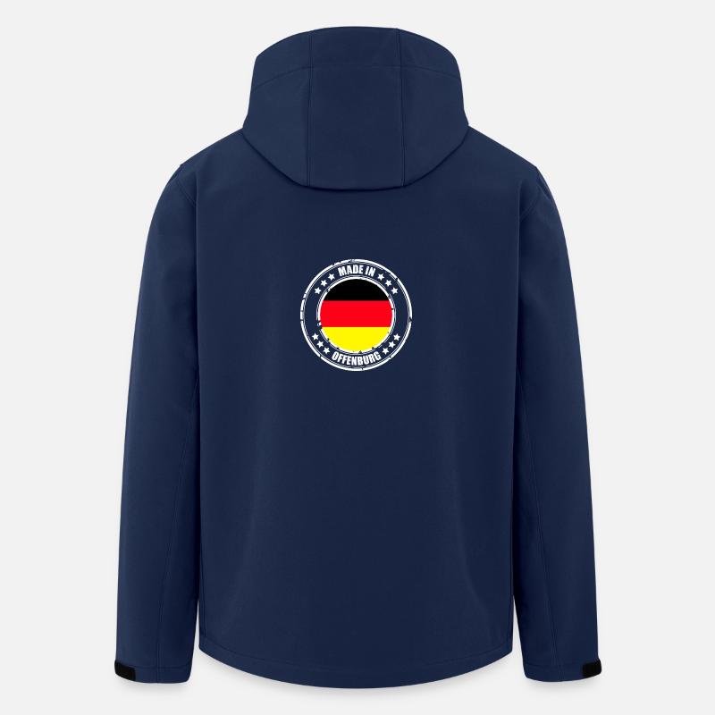 OFFENBURG - Recycelte Männer Softshell-Jacke von Stanley/Stella - Navy