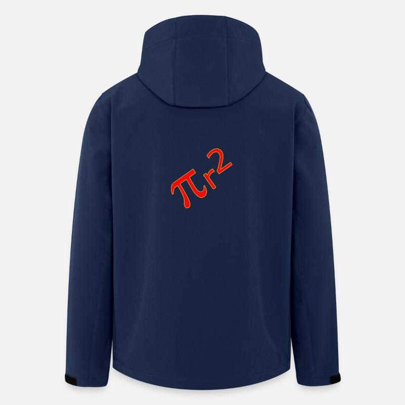Pi R squared - Men’s Recycled Softshell Jacket by Stanley/Stella - navy