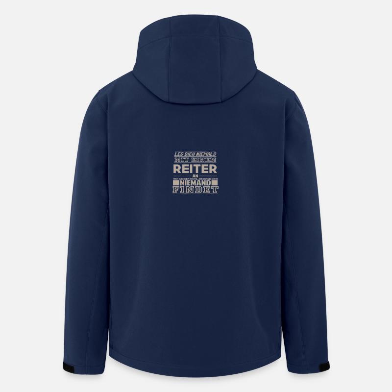 REITER - Recycelte Männer Softshell-Jacke von Stanley/Stella - Navy