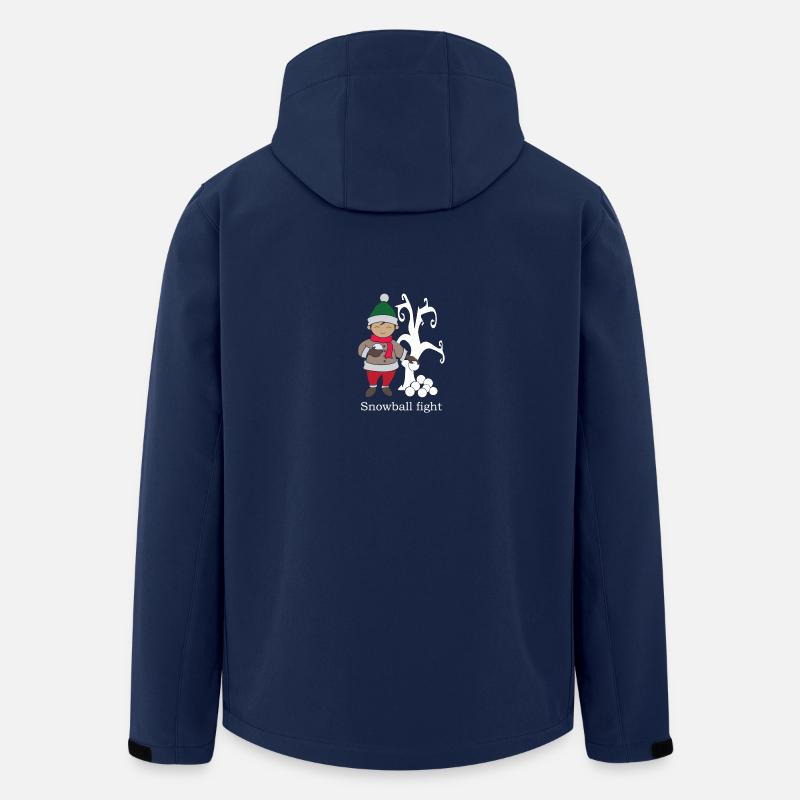 Snowballing - Men’s Recycled Softshell Jacket by Stanley/Stella - navy