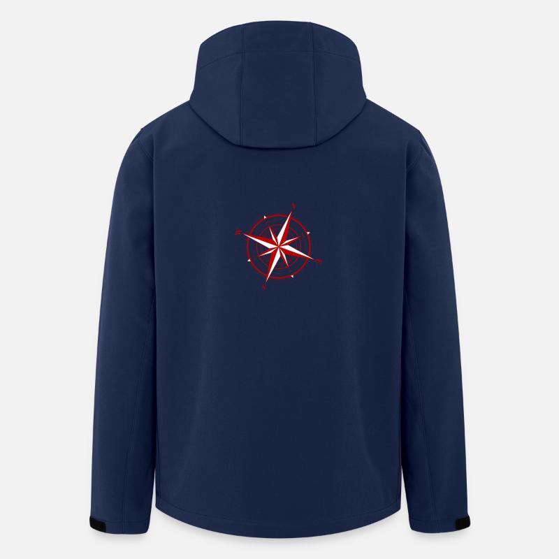 Northrend Compass Logo - Men’s Recycled Softshell Jacket by Stanley/Stella - navy