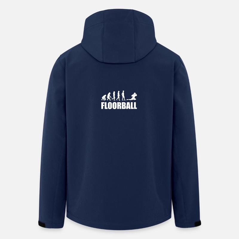 Floorball Goalkeeper Evolution - Recycelte Männer Softshell-Jacke von Stanley/Stella - Navy