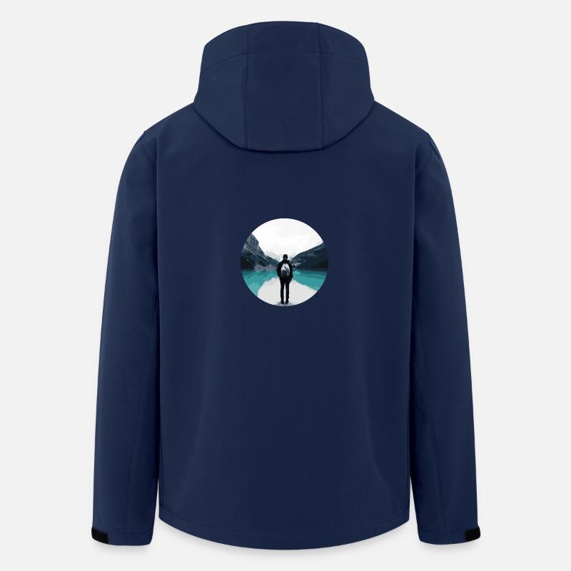 Adventure - Recycelte Männer Softshell-Jacke von Stanley/Stella - Navy