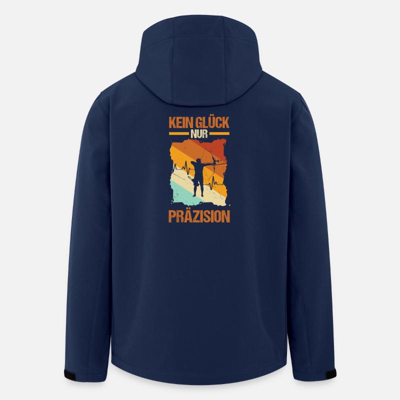 Bogenschütze Bogensport Bogenschießen - Recycelte Männer Softshell-Jacke von Stanley/Stella - Navy
