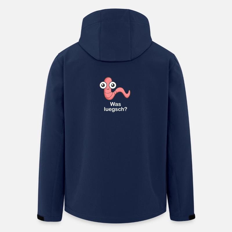 Qu’est-ce que Luegsch ? - Veste softshell homme en polyester recyclé Stanley/Stella - marine