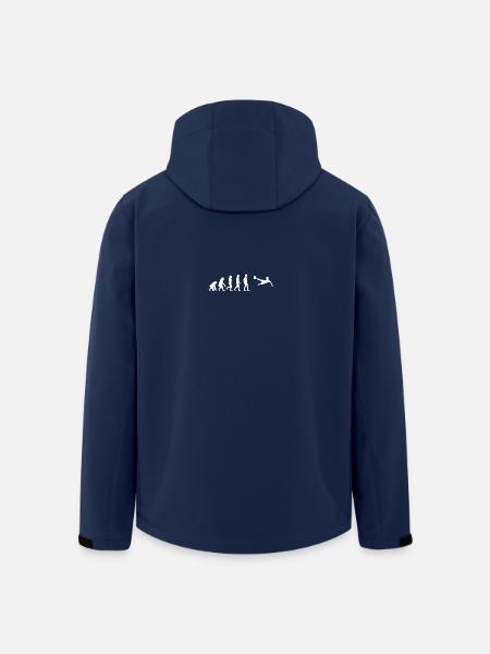 EVOLUTION Frauenfussball soccer woman football wm - Recycelte Männer Softshell-Jacke von Stanley/Stella - Navy