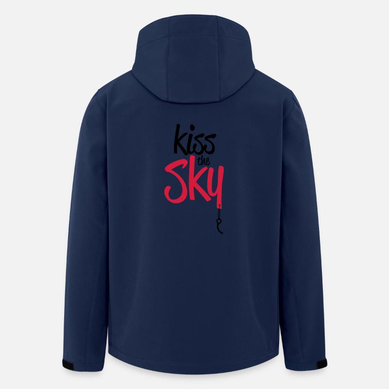 Kiss the Sky - Recycelte Männer Softshell-Jacke von Stanley/Stella - Navy