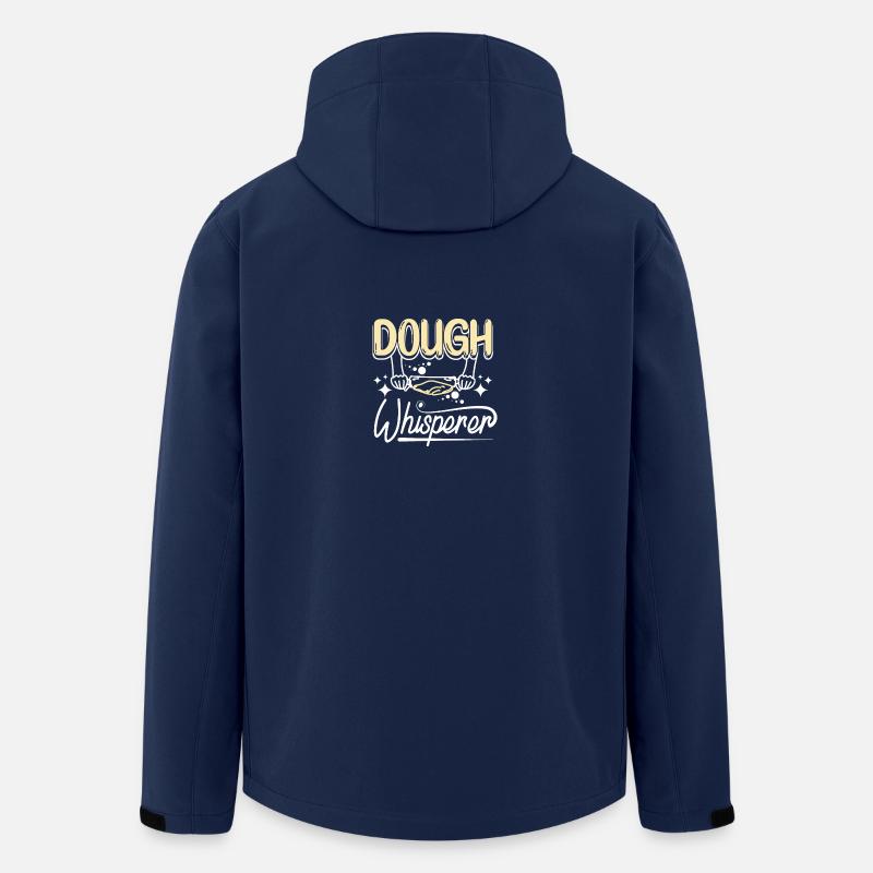 Baking bread, dough whisperer - Recycelte Männer Softshell-Jacke von Stanley/Stella - Navy